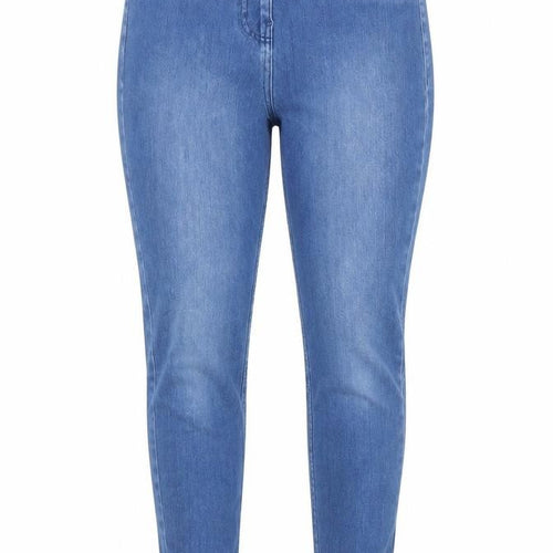 Marks and Spencer Womens Blue Cotton Skinny Jeans Size 10 Regular