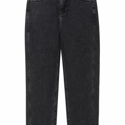COLLUSION Womens Black Cotton Straight Jeans Size 26 in L28 in Regular Zip