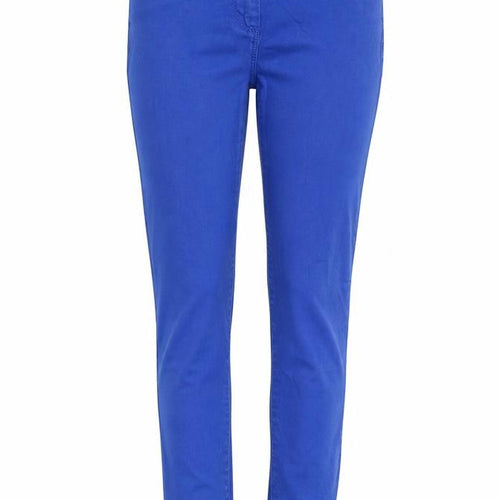 Marks and Spencer Womens Blue Cotton Skinny Jeans Size 10 Regular Zip