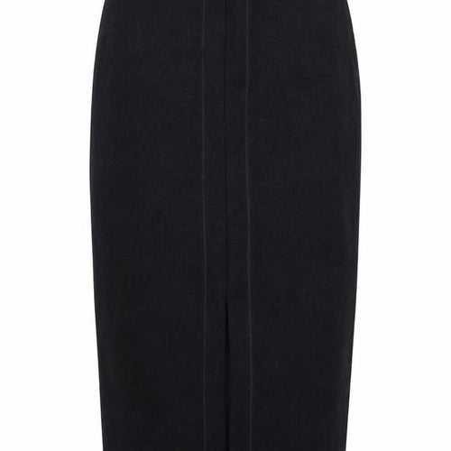 Platinum Womens Black Polyester Straight & Pencil Skirt Size 33 in Zip