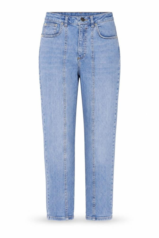 ASOS Womens Blue Cotton Straight Jeans Size 26 in Regular Zip