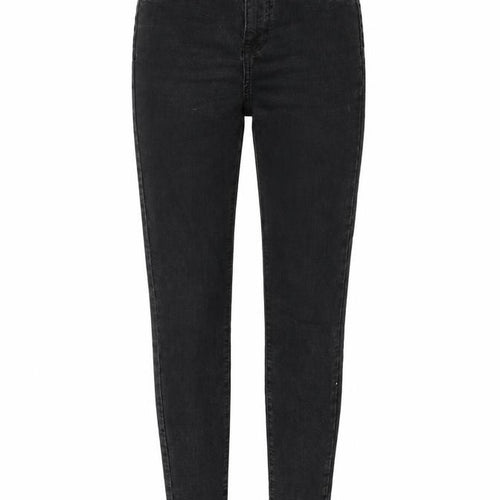 Pull&Bear Womens Black Cotton Skinny Jeans Size S L30 in Regular Button