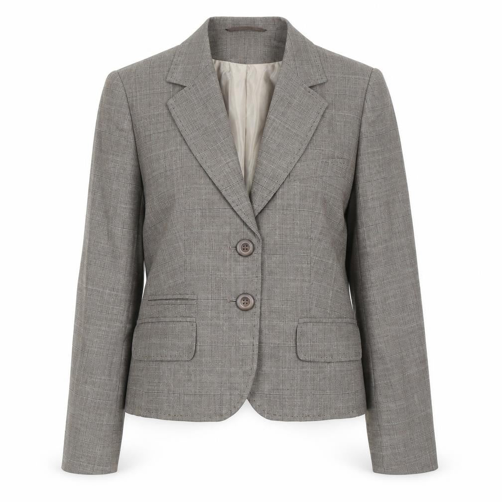 Next Womens Brown Wool Jacket Blazer Size 12