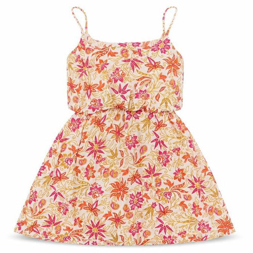 Debenhams Womens Multicoloured Floral Viscose Tank Dress Size M Scoop Neck Pullover