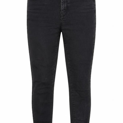 Denim & Co. Womens Black Cotton Skinny Jeans Size 10 Regular Zip