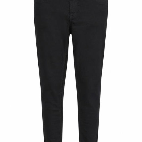 H&M Womens Black Cotton Skinny Jeans Size 12 Regular Zip