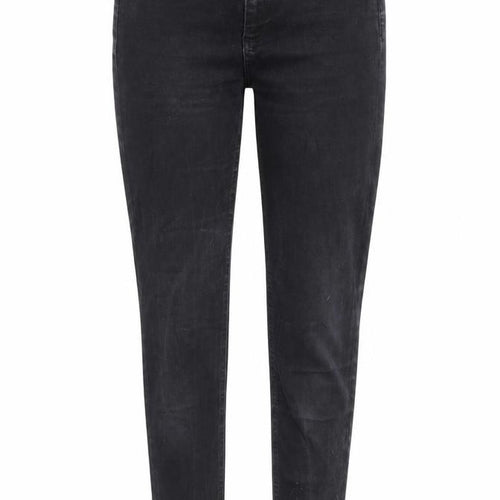 New Look Womens Black Cotton Skinny Jeans Size 10 Regular Zip