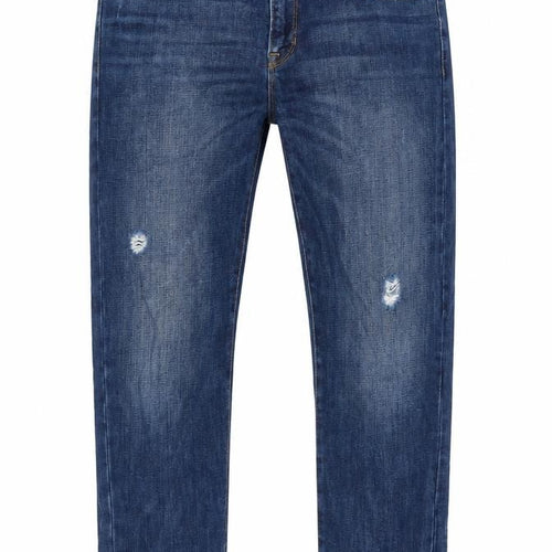 Gap Mens Blue Cotton Straight Jeans Size 30 in L32 in Regular Zip