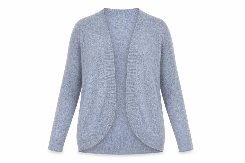 Gap Womens Blue V-Neck Cotton Cardigan Jumper Size S