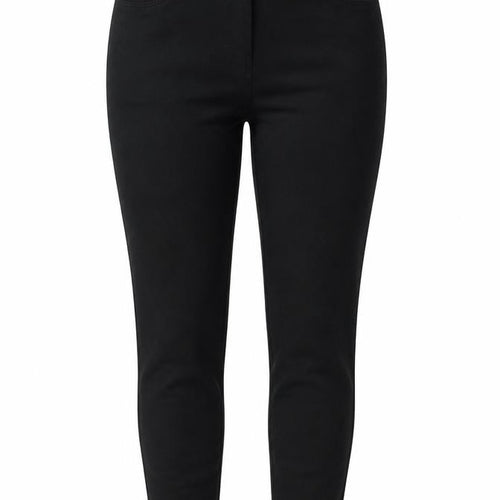 Denim Womens Black Cotton Skinny Jeans Size 12 L30 in Regular Button