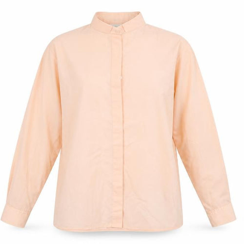 L-J LONDON Mens Orange Polyester Dress Shirt Size S Collared Button