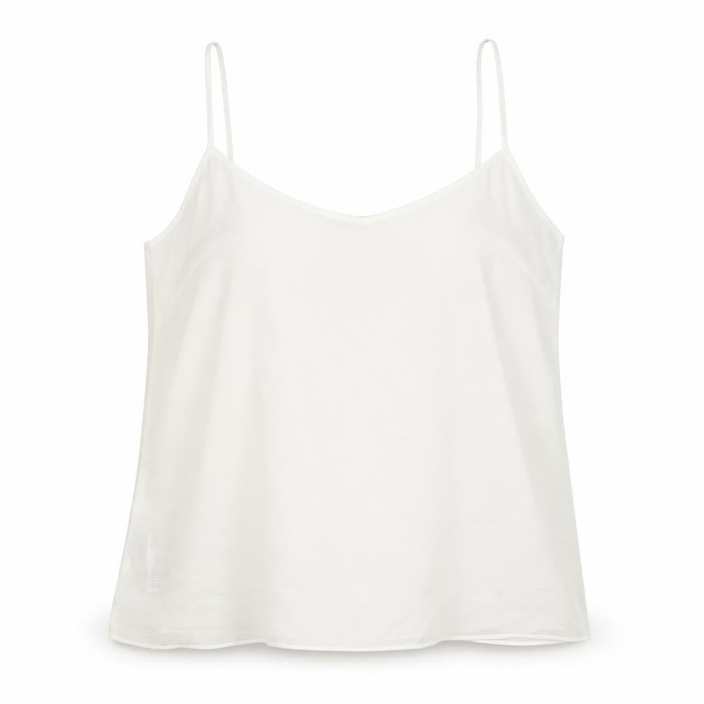 Next Womens White Polyester Basic Tank Size 12 V-Neck