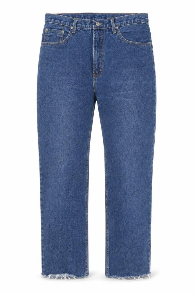 VIP By Hareno Mens Blue Cotton Straight Jeans Size 34 in Regular Zip