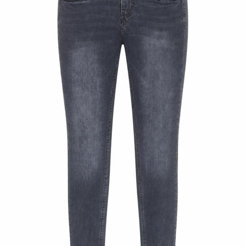 & Denim Womens Blue Cotton Skinny Jeans Size 10 Regular Zip