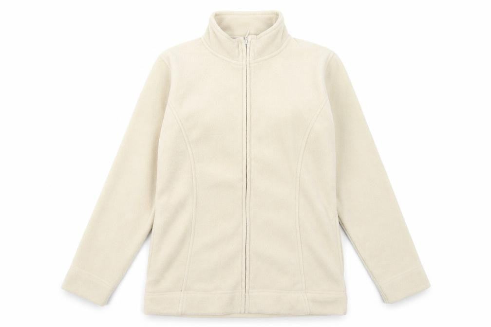 EWM Womens Beige Jacket Size S Zip