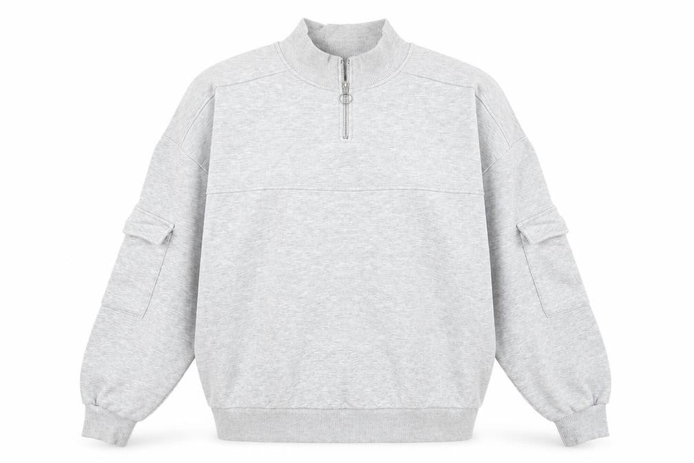 Next Womens Grey Cotton Pullover Sweatshirt Size M Pullover