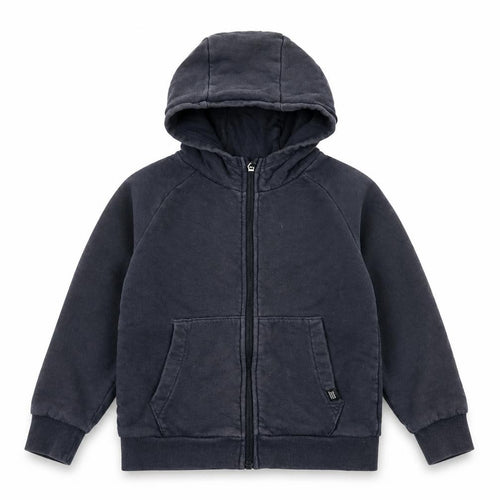 NEXT Boys Blue Cotton Full Zip Hoodie Size 6 Years Zip
