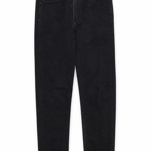 H&M Womens Black Cotton Skinny Jeans Size 27 in L28 in Slim Zip