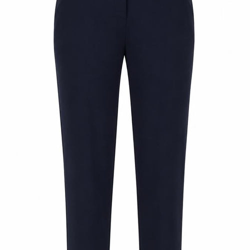 Dorothy Perkins Womens Blue Polyester Chino Trousers Size 8 L26 in Regular Button