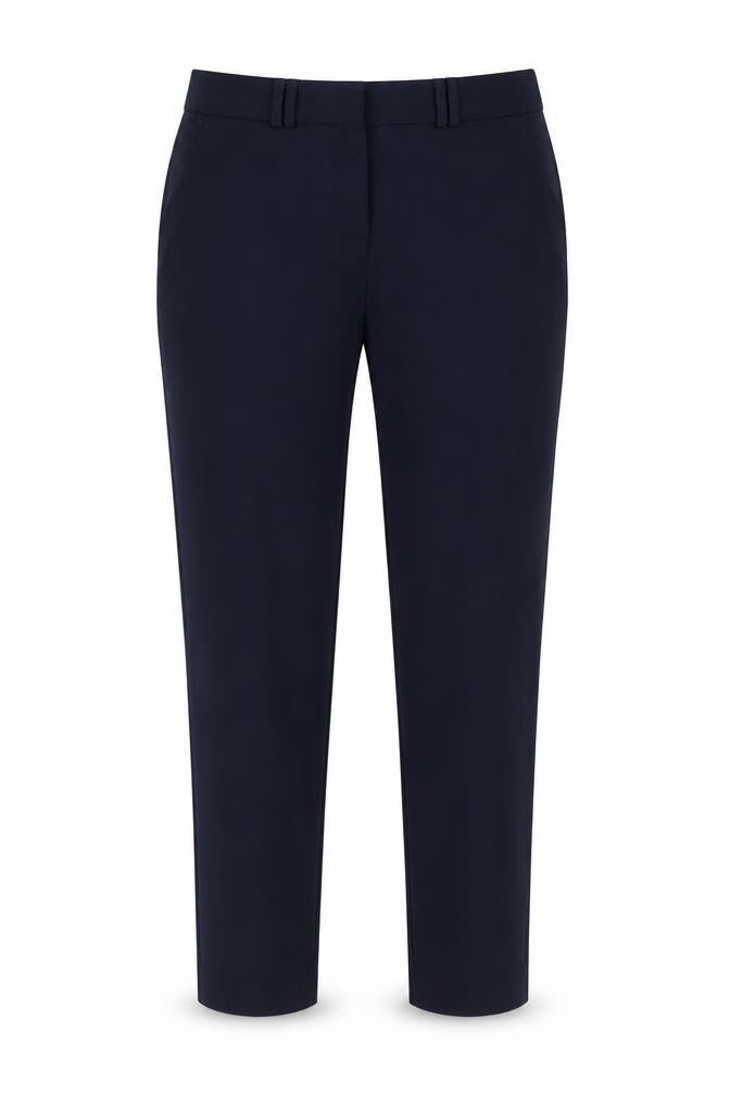 Dorothy Perkins Womens Blue Polyester Chino Trousers Size 8 L26 in Regular Button