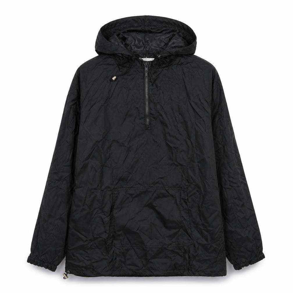 Front view of Matalan women’s black anorak jacket, size L