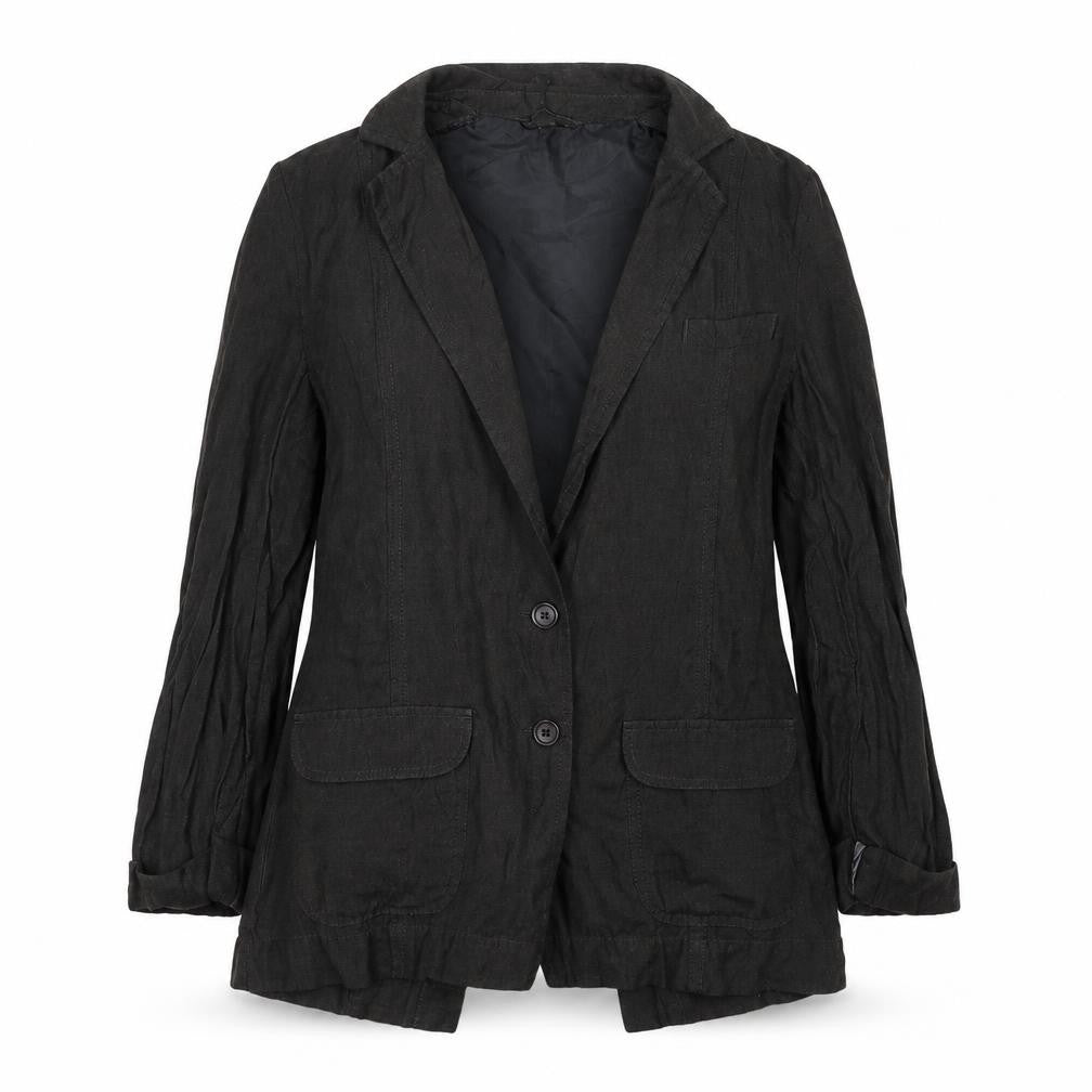Topshop Womens Brown Jacket Blazer Size 10 Button