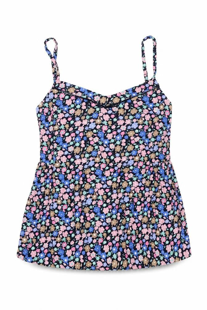 Marks and Spencer Womens Multicoloured Floral Viscose Camisole Blouse Size 6 V-Neck