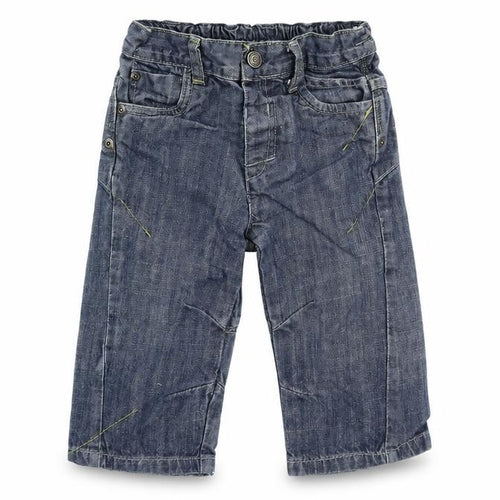 NEXT Boys Blue Cotton Jogger Jeans Size 18-24 Months L50 cm Snap