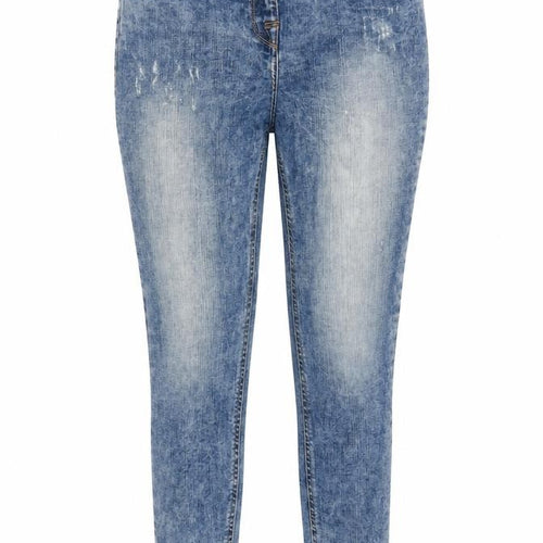 NEXT Womens Blue Cotton Skinny Jeans Size 6 Slim Zip