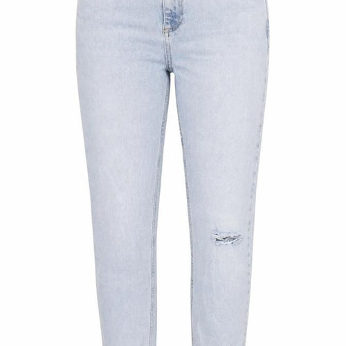 Miss Selfridge Womens Blue Cotton Skinny Jeans Size 6 Regular Zip