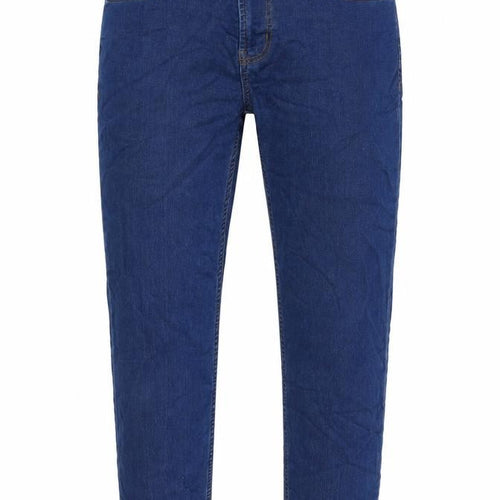 Denim & Co. Mens Blue Cotton Straight Jeans Size 32 in L32 in Regular Button