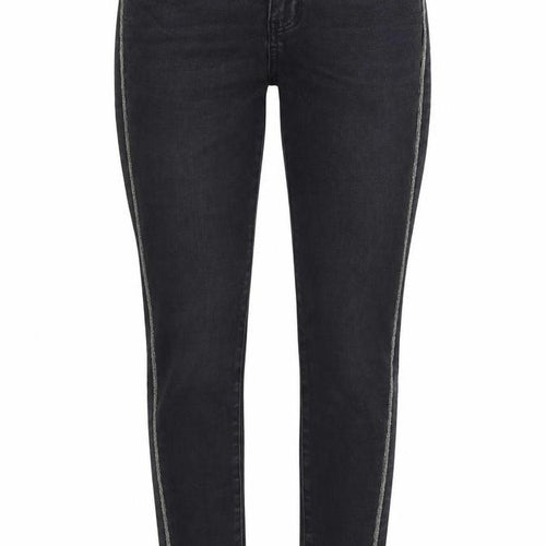Nine Womens Black Cotton Skinny Jeans Size 6 Regular Zip