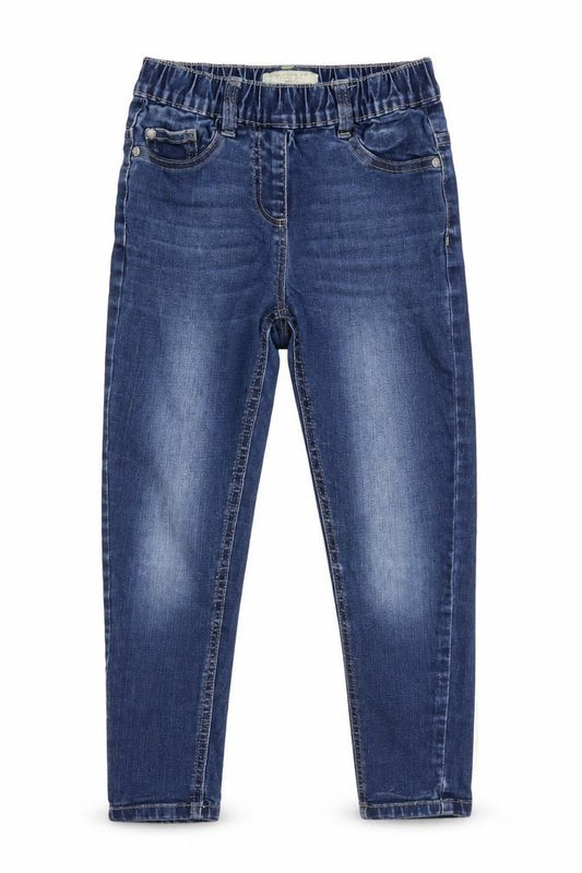 NEXT Boys Blue Cotton Skinny Jeans Size 9 Months Regular Pullover