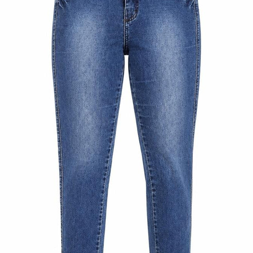 Max Denim Womens Blue Cotton Skinny Jeans Size 12 Regular Zip