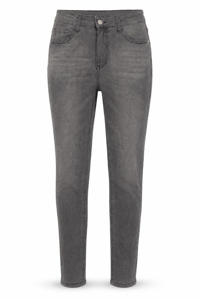 SheIn Womens Grey Cotton Skinny Jeans Size M Regular Zip