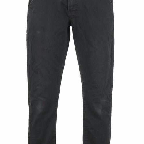 Industrialize Mens Black Cotton Skinny Jeans Size 30 in Regular Zip