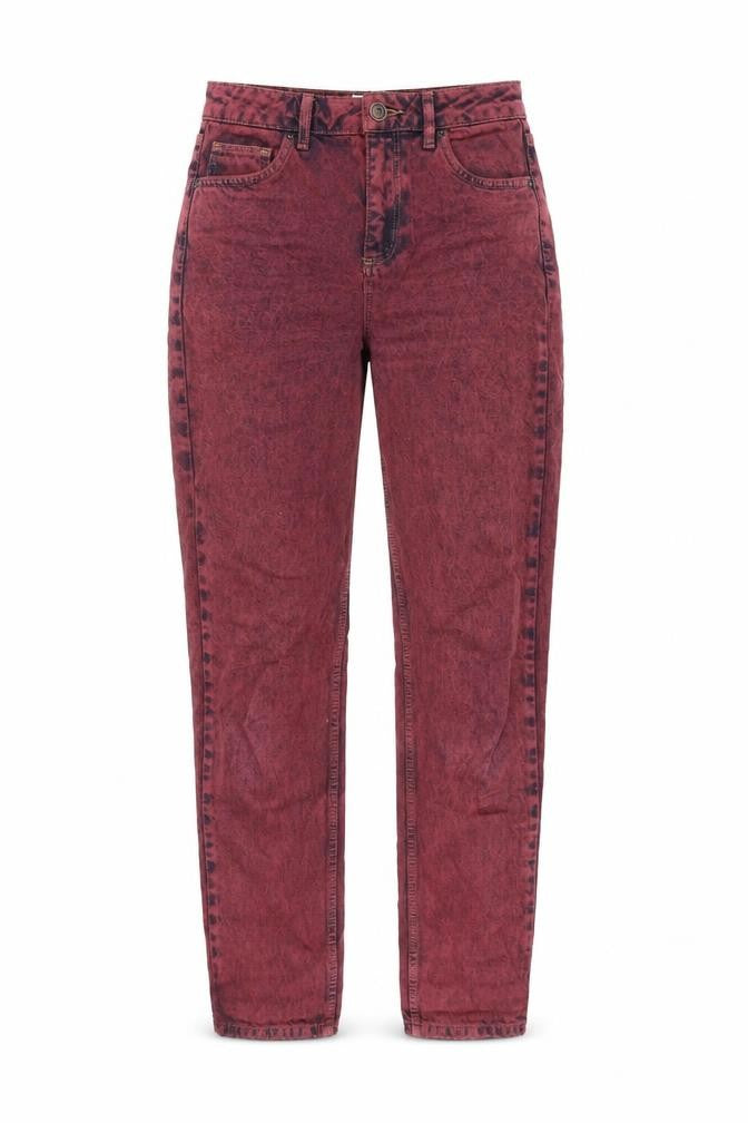 BDG Womens Red Cotton Skinny Jeans Size 27 in Regular Zip
