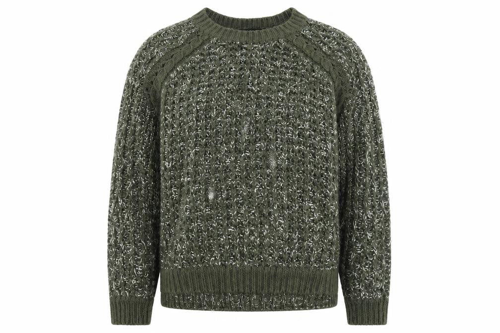 Dorothy Perkins Womens Green Boat Neck Acrylic Pullover Jumper Size 12