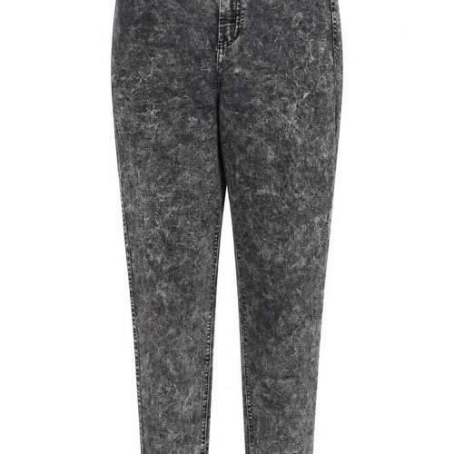 American Apparel Womens Black Cotton Skinny Jeans Size M Regular Zip
