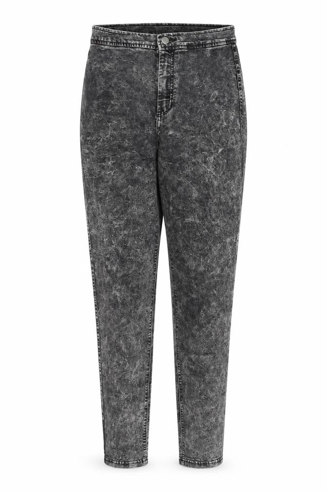 American Apparel Womens Black Cotton Skinny Jeans Size M Regular Zip