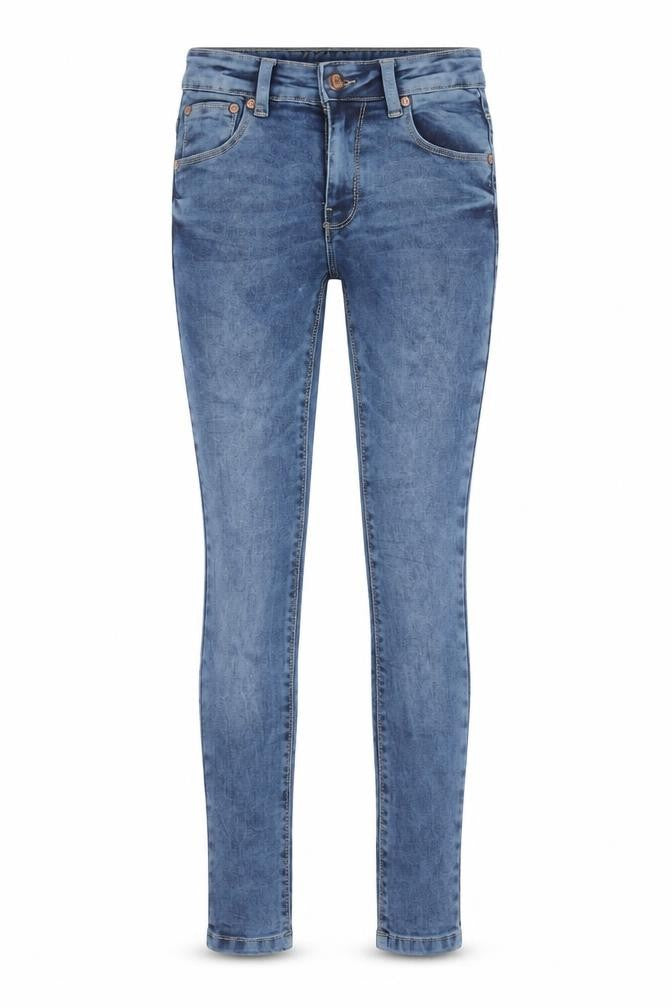 Cost:bart Womens Blue Cotton Skinny Jeans Size 24 in Regular Zip