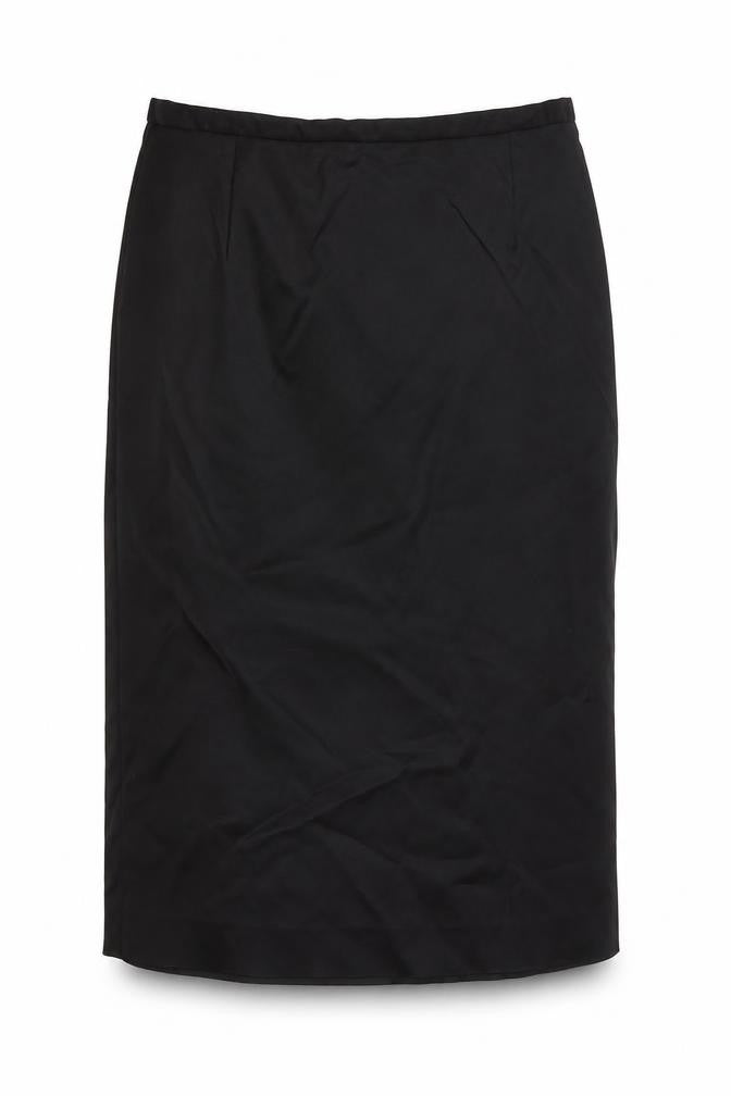 Coast Womens Black Acetate Straight & Pencil Skirt Size 10 Zip