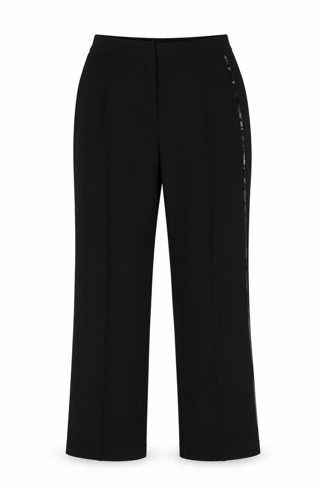 Dorothy Perkins Womens Black Polyester Dress Pants Trousers Size 12 Regular Zip