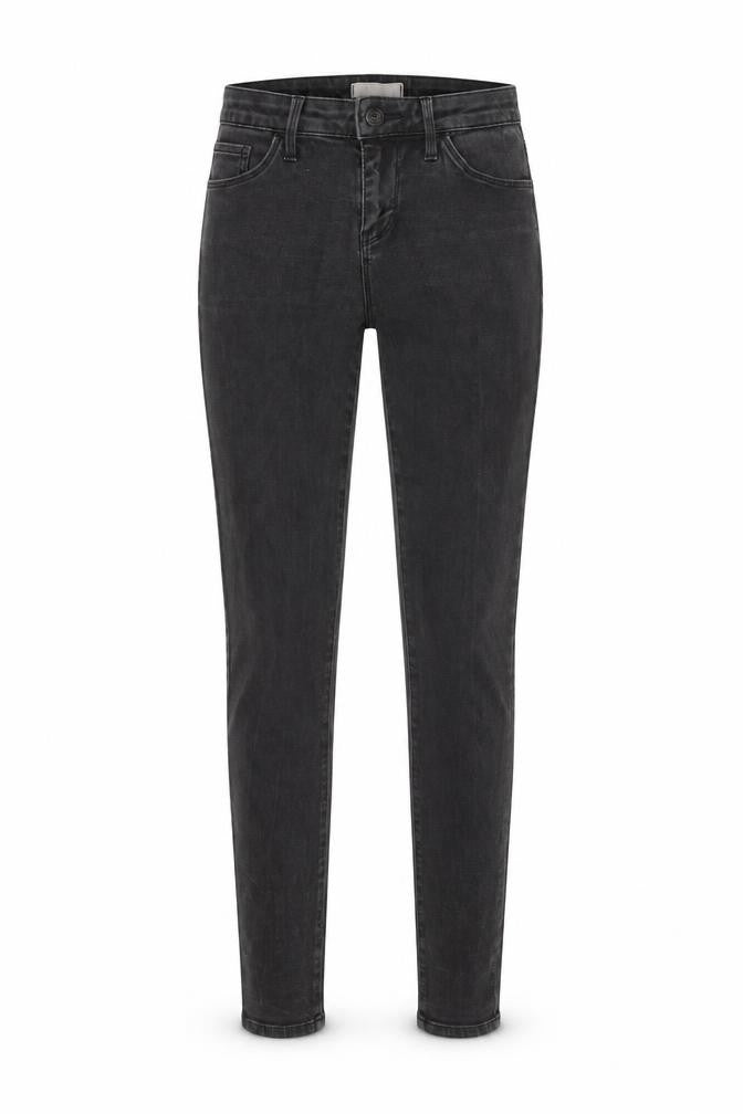 Uniqlo Womens Grey Cotton Skinny Jeans Size 24 in Regular Zip
