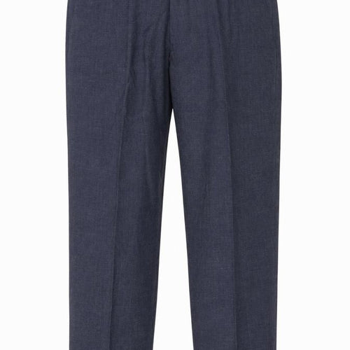 Marks and Spencer Mens Blue Polyester Dress Pants Trousers Size 32 in Regular Hook & Eye