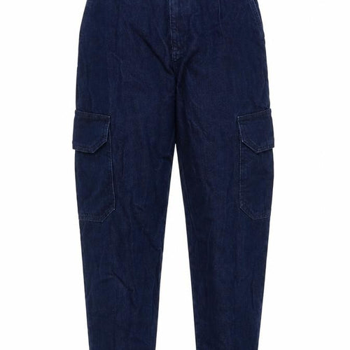ASOS Womens Blue Cotton Tapered Jeans Size 26 in Regular Zip