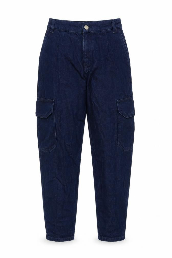 ASOS Womens Blue Cotton Tapered Jeans Size 26 in Regular Zip