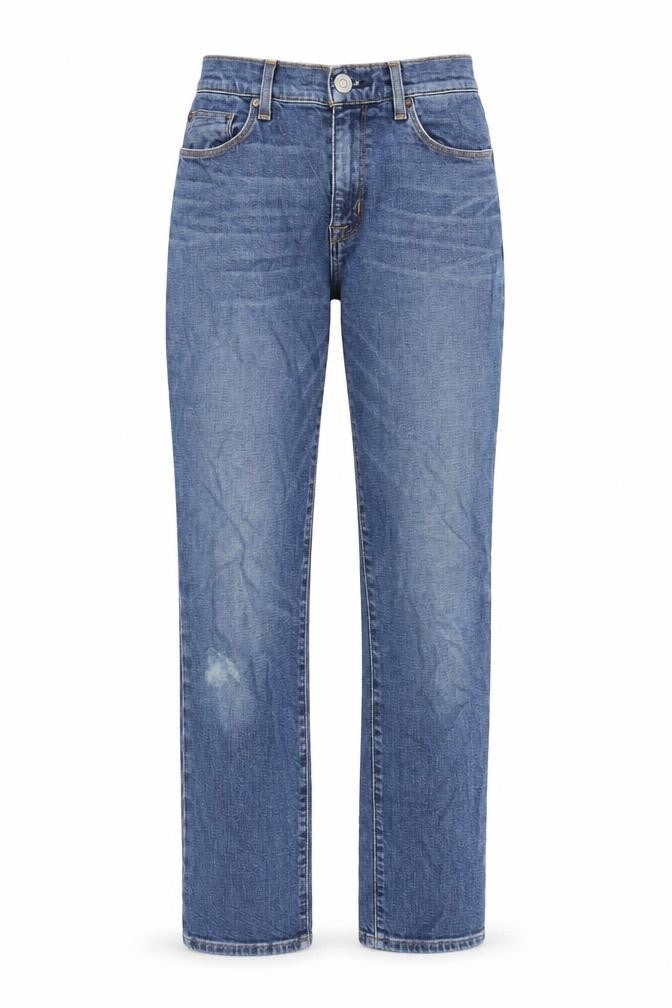 Hudson Womens Blue Cotton Straight Jeans Size 25 in Regular Zip
