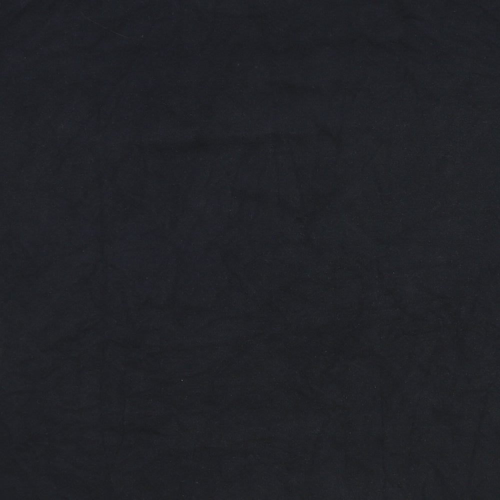 T-34 Mens Black Cotton T-Shirt Size 4XL Round Neck - T.S Eliot Quote