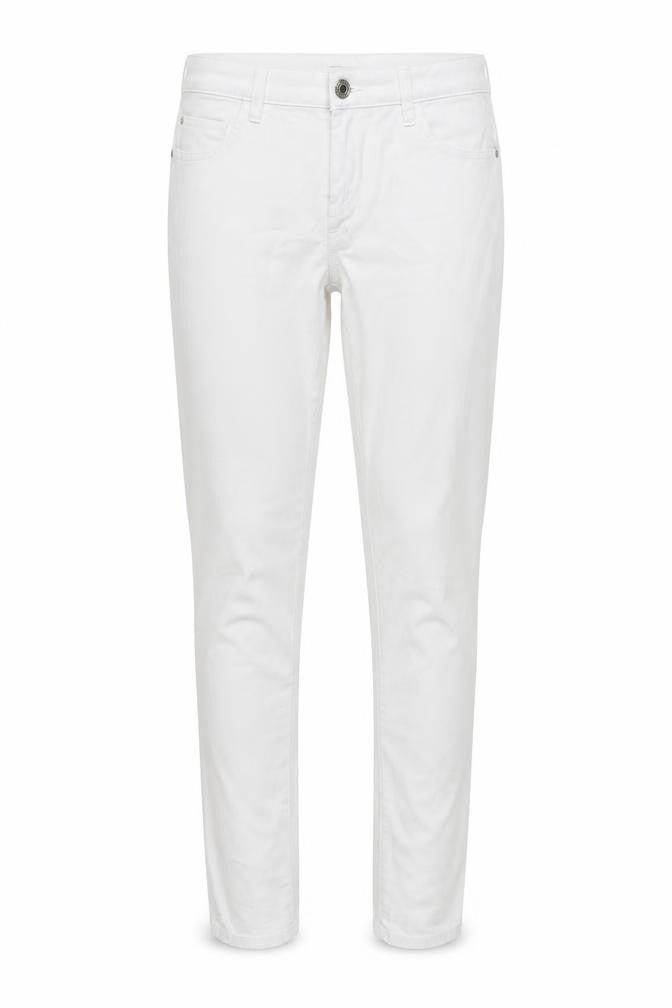 Calliope Womens White Cotton Skinny Jeans Size M L30 in Regular Button